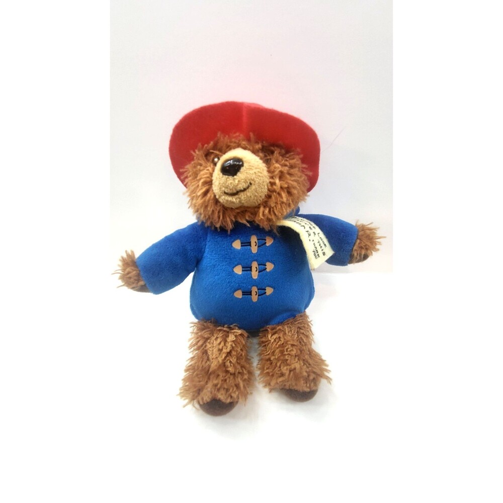 Paddington Bear YOTTOY 2017 7.5" Plush Red Hat Blue Coat Please Look After Me